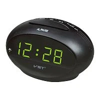 часы эл. vst711-2 зел.цифры  фото