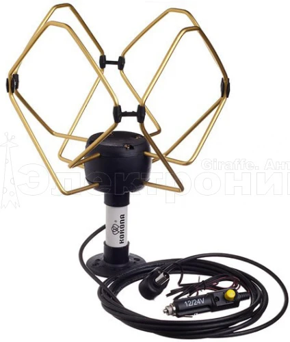 Антенна автомобильная "Корона"  с усилителем купить в г.Ставрополь