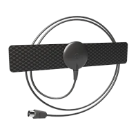 2 шт антенна комнатная рэмо bas-5110-p black антенна тв цифровая эфирная для телевидения 2 шт  фото